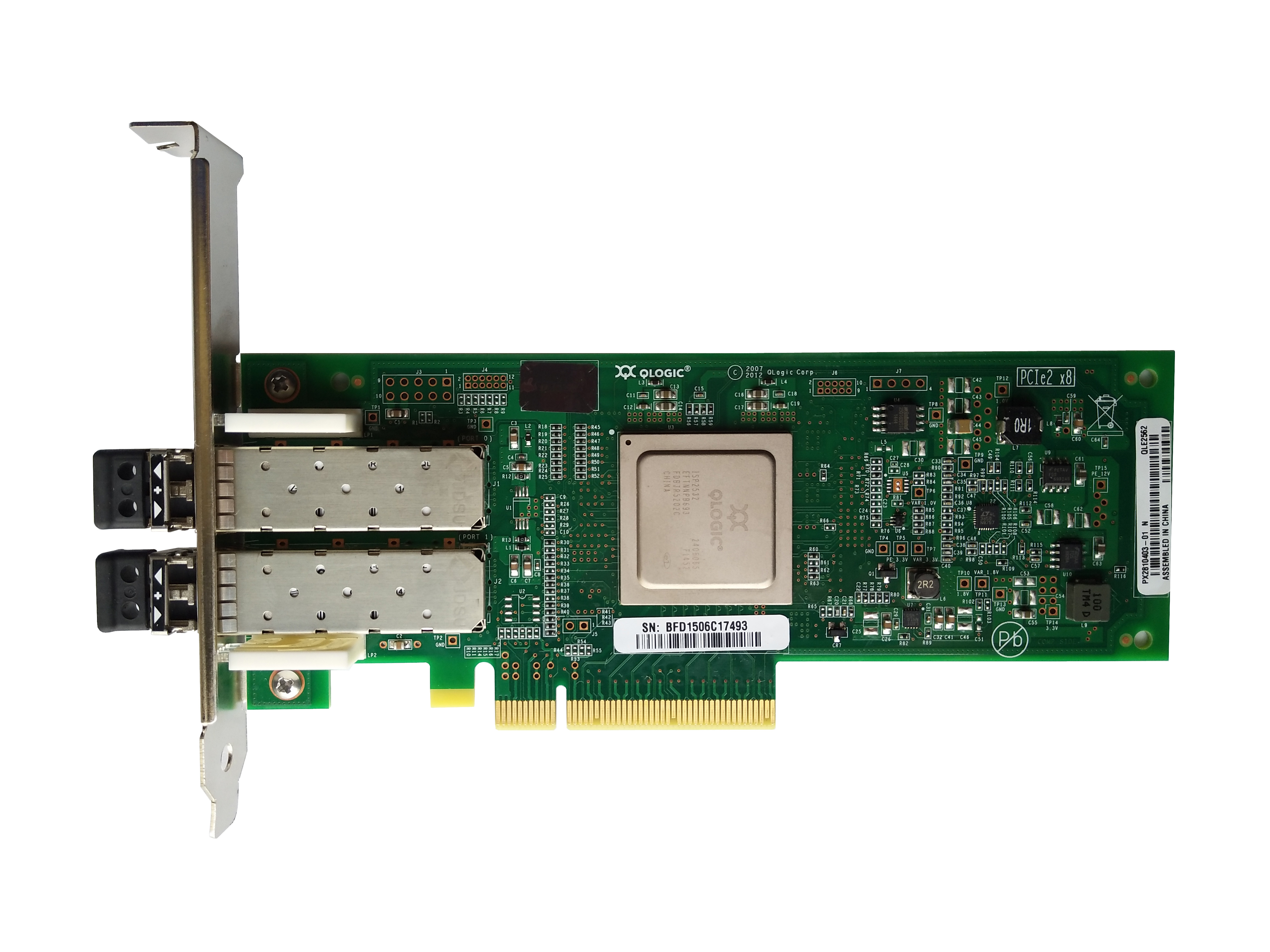 Original dress QLE2562-DELL 8Gb Dual-mouth HBA Fibre Channel card Applicable to Dell R730 R630, etc.