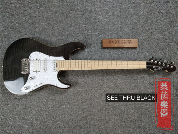 (Rhine instrument) GRASSROOTS electric guitar G-SNAPPER with veneered high price-performance ratio