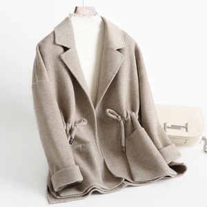 2018 mùa xuân mới áo len ngắn, phụ nữ ngắn, chống mùa đôi phải đối mặt với áo cashmere