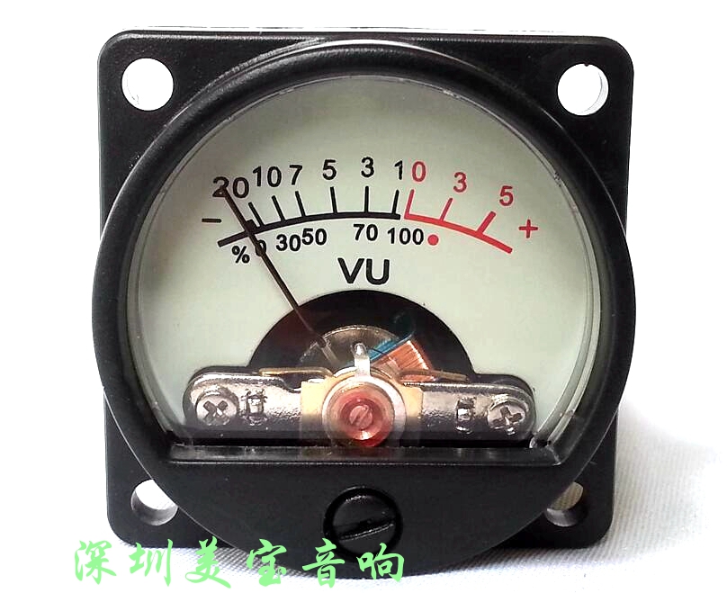 Type 39 --500VU Level Table DB Decibel Table Taiwan-funded Factory Production With Built-in 6-12V Bulb