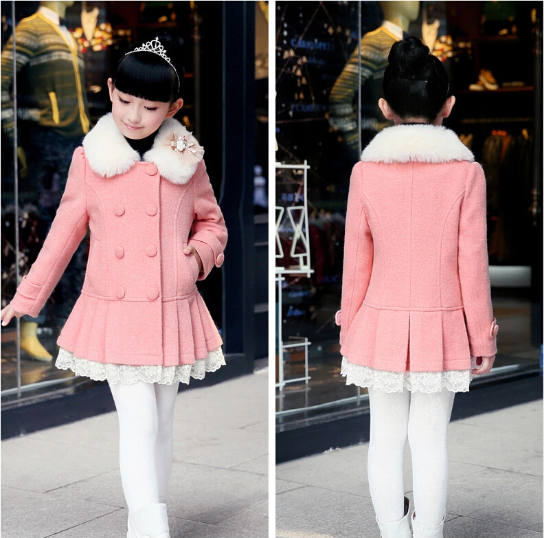 Manteau pour fille en laine - Ref 2162458 Image 20