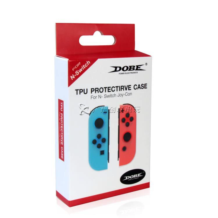 DOBE gốc Switch NS JOY-CON tay cầm bên trái và bên phải Vỏ bảo vệ TPU Vỏ bảo vệ vỏ mềm - Người điều khiển trò chơi