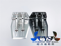 Gasoline boat brushless electric boat remote control simulation boat model pressure water plate square triangle pressure wave plate