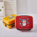 Портативный чемодан, мультяшная милая коробка, маленький ящик для хранения, 14 дюймов