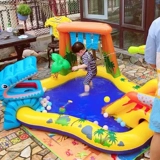 Intex, надувной дорожный морской бассейн для игр в воде, горка