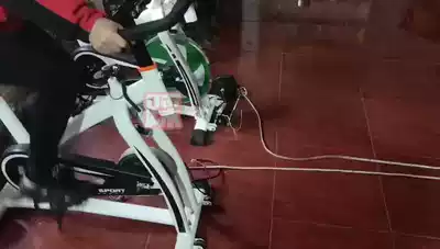 Power generation bicycle technology interactive device self-generating dynamic bicycle competition