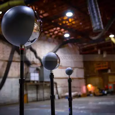 VFX store with a set of equipment photography Chrome ball Gray ball Movie collection ball Environmental ball HDRI reflection ball