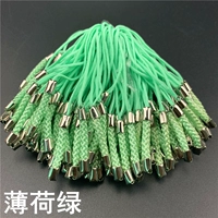 100 мятно -зеленый