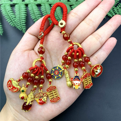 Брелок, подвеска, креативная небольшая сумка, на удачу