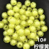 Акриловый прозрачный браслет из бисера, 10mm, на удачу, оптовые продажи