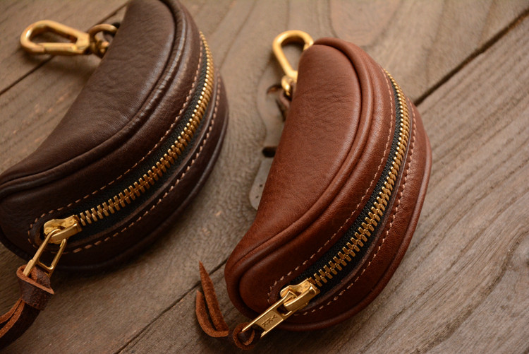 (Limited time) Italy Tuscany grain soft vegetable tanned top layer cowhide key case