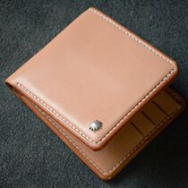 Japanese saddle - leather golos duplicate silver star short clamp cloth (replication) made 950 silver nails by hand