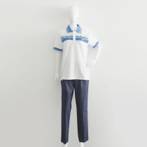 Qingdao Weida Middle School Students Summer School Uniform Set Laoshan Sixth Middle School 2017