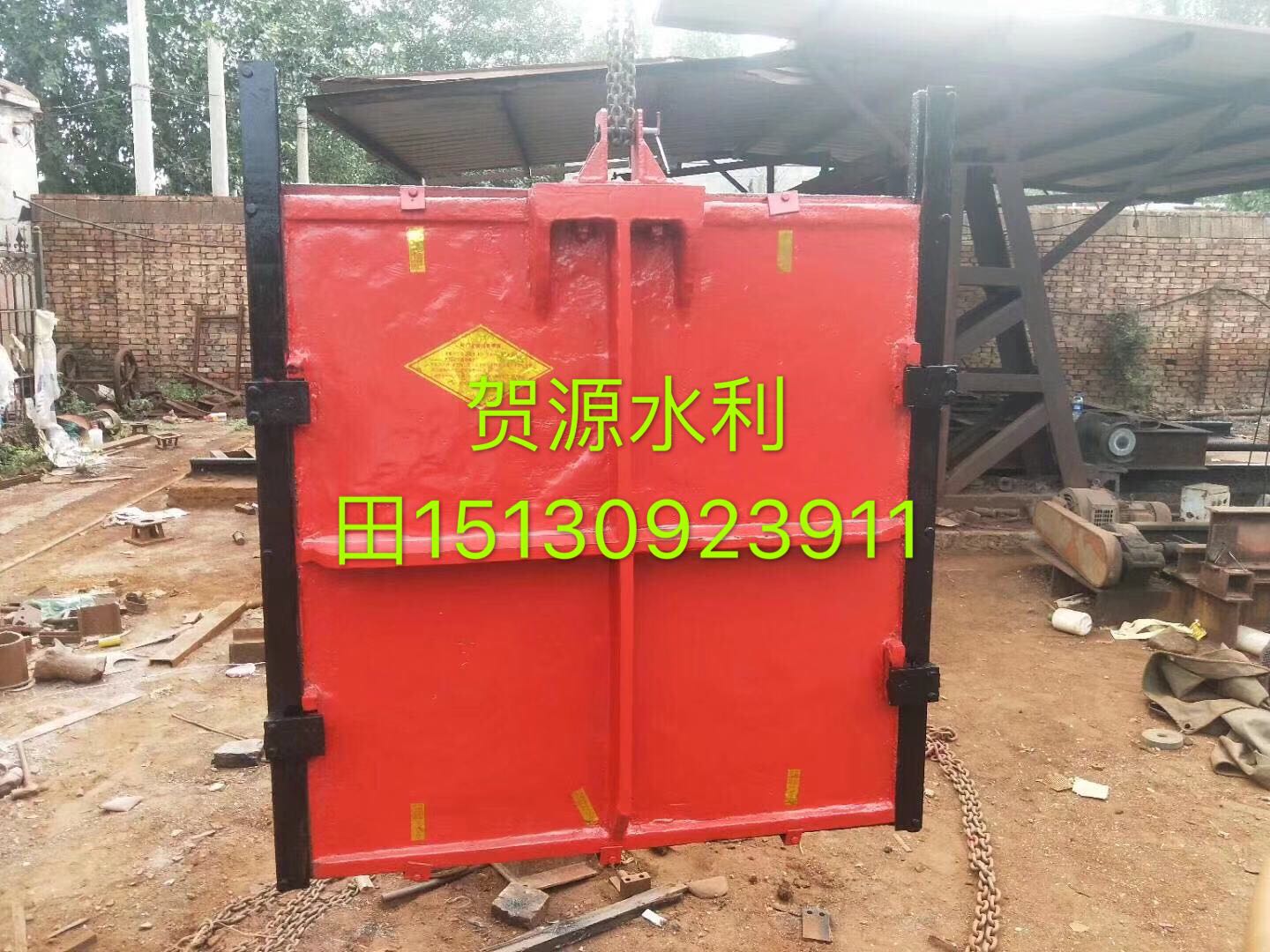 Cast Iron Gate Hoist Reservoir Small Sluice Gate Canal Fence Machine Gate Reservoir Gate Farmland Irrigation Gate Round Gate