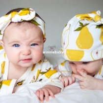 US authorized milkbarn baby baby organic cotton bamboo cotton hairband ins explosion