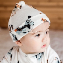 American milkbarn newborn fetal hat Baby hat Mens and womens treasure door guard hat Cute hat windproof