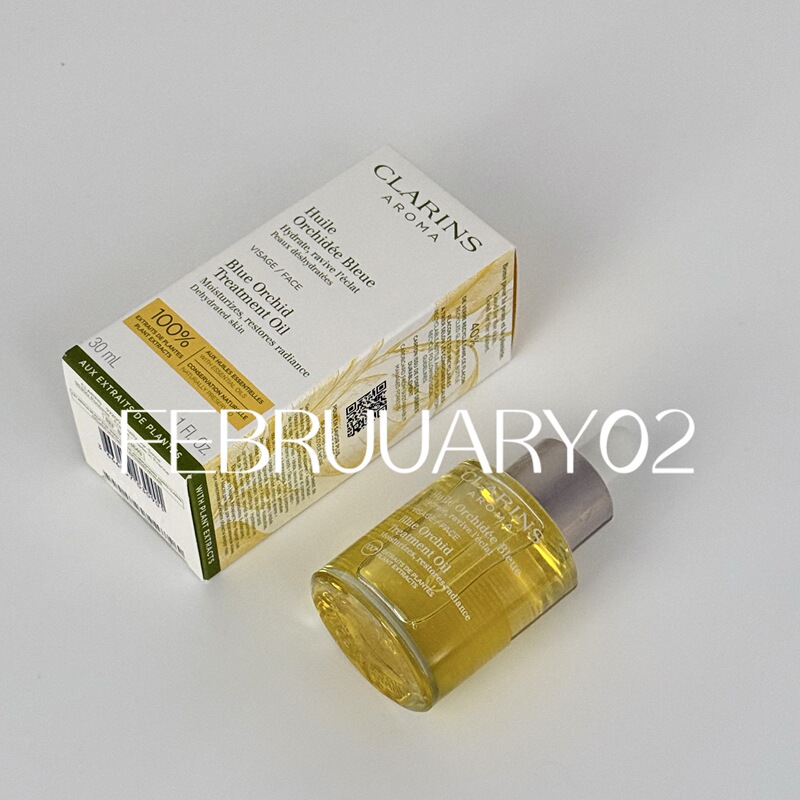 [in Stock] Clarins Facial Care Essence Oil 30ml Orchid Oil, Lotus Oil, Sandalwood Oil