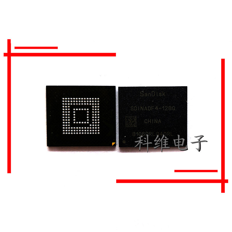 SDINADF4-128G SDINBDA4-128G SDIN8CE4-128G SanDisk emmc 153 ball IC