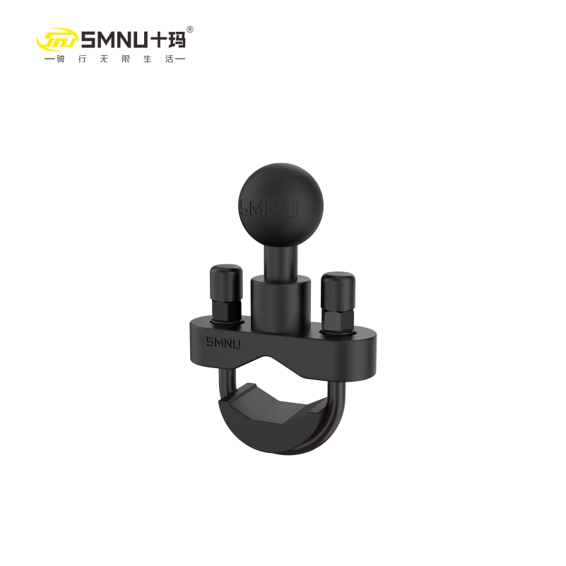 SMNU Terma U Model Motor Accessories Installation Ball Head Base Round Tube Fixed Ball Head Fixed Ball Head Motorcycle Motorcycle Accessories