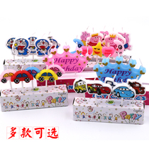 Cartoon Birthday Candle Little Rabbit Candle Smoke-free Children Happy Birthday Party Baking Supplies