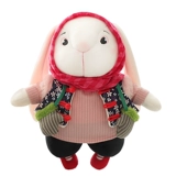 Кукла, плюшевый талисман, праздничнная игрушка, кролик, подвеска, год кролика, талисман года, подарок на день рождения