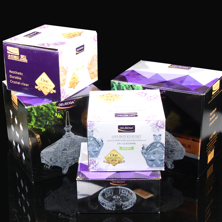 Ly thủy tinh đường bát cà phê đường bát bát đường thủy tinh bát có nắp đường Châu Âu lọ đường trắng đường - Cà phê cốc uống cafe giữ nhiệt