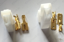 K Walkie-talkie car power line interface T-type plug Walkie-talkie accessories NEW universal connector pair