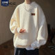 Men's half turtleneck sweater thickened lazy style in winter