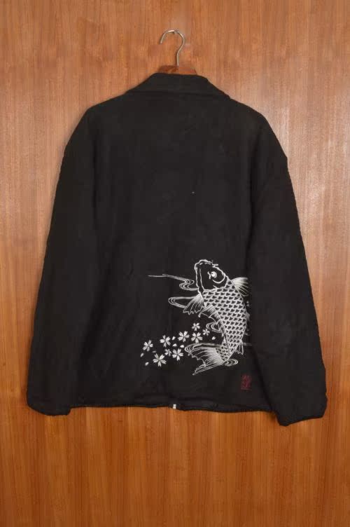 Vintage cổ điển cửa hàng mượt mà rock Yokosuka rock punk đường phố và gió đồng phục thêu bóng chày - Thể thao sau bộ quần áo the thao nam nike