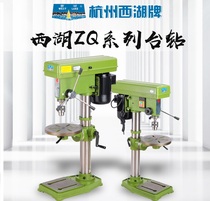 Hangzhou West Lake light bench drill ZQ series desktop drilling machine Household industrial drilling machine High precision 16mmZQ4116