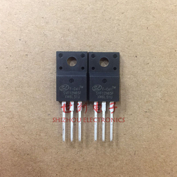 Seran Micro SVF12N65F 12N65 straight inserts TO-220F plastic packaging 12A650V