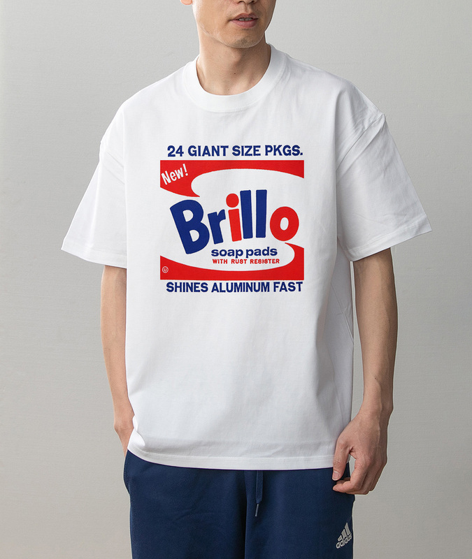 Digital Direct Printing Summer Andy Warhol Ut Short-Sleeve T-Shirt for Men and Women, Brillo Soap Box T-Shirt Top Digital Direct Printing Summer Andy Warhol Ut Short-Sleeve T-Shirt for Men and Women, Brillo Soap Box T-Shirt Top
