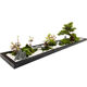 Artificial Green Plants Conference Table Micro Landscape Long Table Welcoming Pine Ornaments Decorative Fake Plants Entrance Greenery Landscaping Flower Arrangement