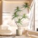 Simulated Green Plant Agave Living Room Floor-Standing Decoration Indoor High-End Light Luxury Large Potted Plant Dragon Blood Tree Artificial Flower Plant