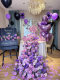 Simulated flower waterfall flower table flower birthday decoration wedding wedding internet celebrity wedding room fake flower scene floral flower arrangement