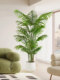 Simulated Areca Palm Tree, High-End Light Luxury Style Artificial Tree, Indoor Living Room Decoration, Floor-Standing Landscaping, Simulated Green Plant Potted Plant