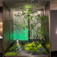 Artificial Horsewood Large Floor-Standing Decorative Plant, Easy-Care for Living Room, Hotel, Mall, High-End Plant Landscaping