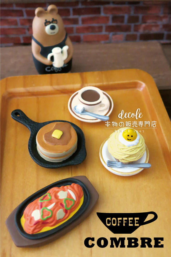 Decole tiệm bánh thực phẩm chơi nhà búp bê quán cà phê cảnh trang trí gấu bồi bàn lò sưởi ghi âm shop bán đồ dcor phòng ngủ ở Hà Nội