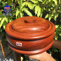 Red Wood Poly Basin Burmese Flowers Pear Big Fruits Purple Sandalwood Solid Wood Biomass One Figure 25cm Contained Jar Eight Treasure Candy Box