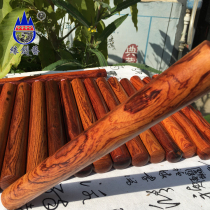 Edge Creative red wood flour stick Myanmar red and sour branches 30cm One figure solid wood beads stock dumplings Rolled Noodles