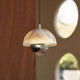 Linglan chandelier bedside lamp living room modern art creative dining room bedroom Italian round table lighting bud chandelier