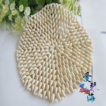 Natural conch shell hai bi large Cup Cup mat insulation mat placemat 15cm