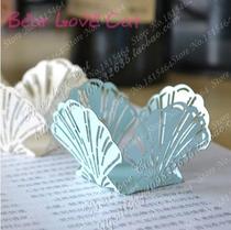 Wedding hollow shell chocolate paper holder personality mini candy packaging party decoration chocolate Holder 50