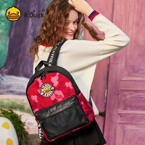 B.Duck, трендовый рюкзак для путешествий, ткань оксфорд