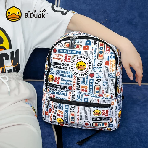 B.Duck, трендовый ретро школьный рюкзак, коллекция 2021