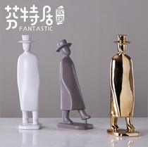 Nordic ins Modern art character ornaments Home living room desktop creative decoration Model room Decorative crafts