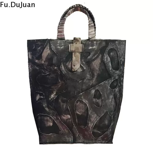 Оригинальная дизайнерская сумка, ретро кожаный рюкзак