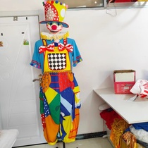 Privately customized original model suitable for various banquets birthday parties performance suspenders clown candy costumes