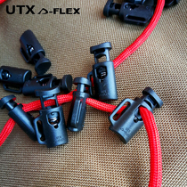 UTX donafo duraflex single loop European rope buckle often used to cover the lacing buckle