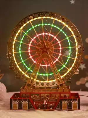 Mr Christmas Electric Rotary Ferris Wheel Music Box Creative Valentine's Day Birthday Gift for Girls